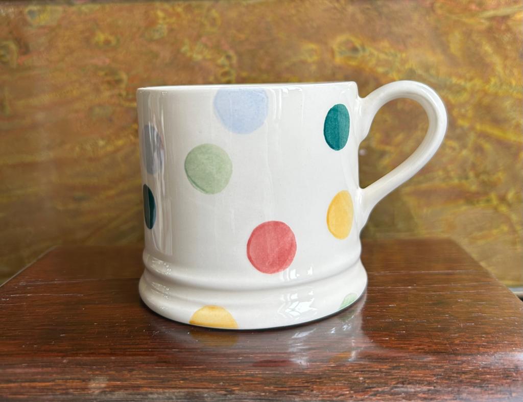 Emma Bridgewater polka dot, Ophalen of Verzenden, Zo goed als nieuw, Overige stijlen, Kop(pen) en/of Schotel(s)