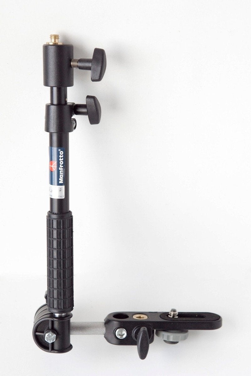 Nieuwe Manfrotto 233B Camera Mount Bracket met flitserhouder, Audio, Tv en Foto, Fotografie | Professionele apparatuur, Nieuw