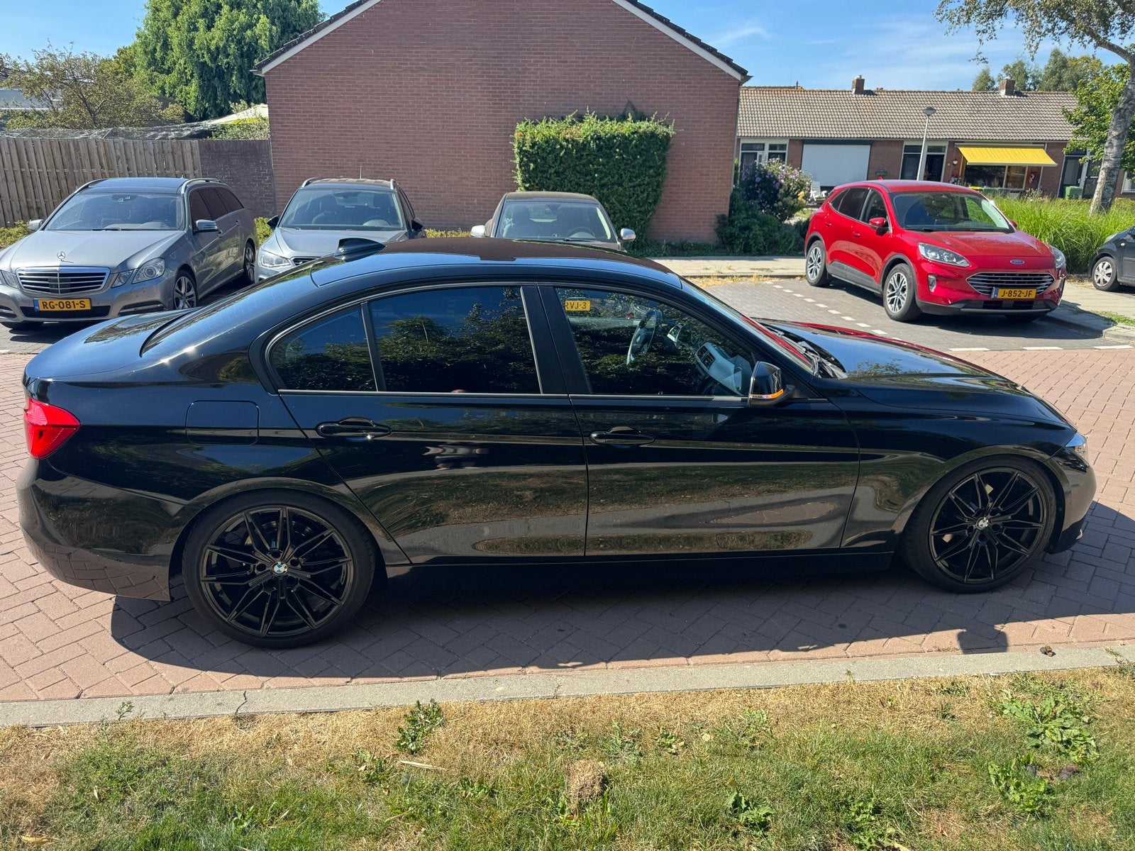 BMW 3-Serie 316d 193pk Aut 2016 Zwart, Automaat, 745 kg, Achterwielaandrijving, 1995 cc