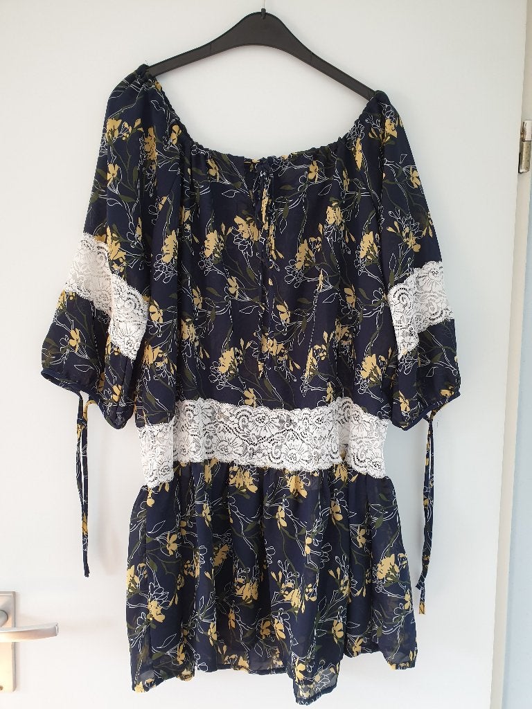 JCL Zomerjurkje Ibiza Style maat M.., Kleding | Dames, Blauw, Nieuw, Boven de knie, Ophalen