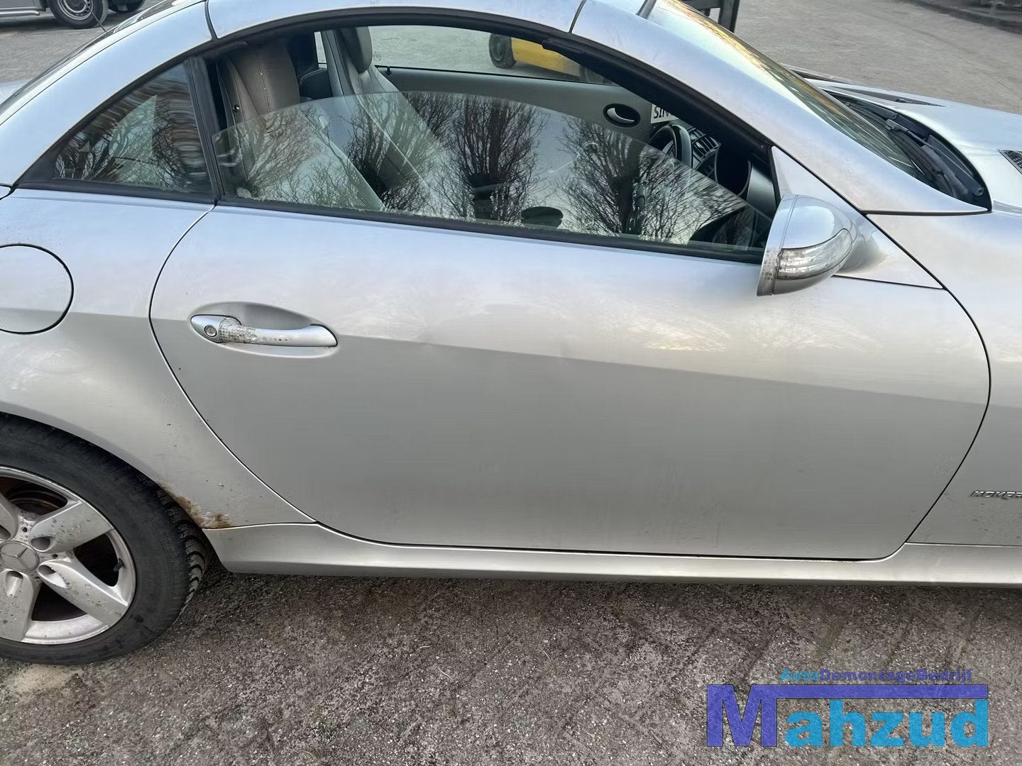 MERCEDES SLK R171 zilver C775 rechts deur 2005-2011, Gebruikt, Mercedes-Benz AG, Deur, Mercedes-Benz