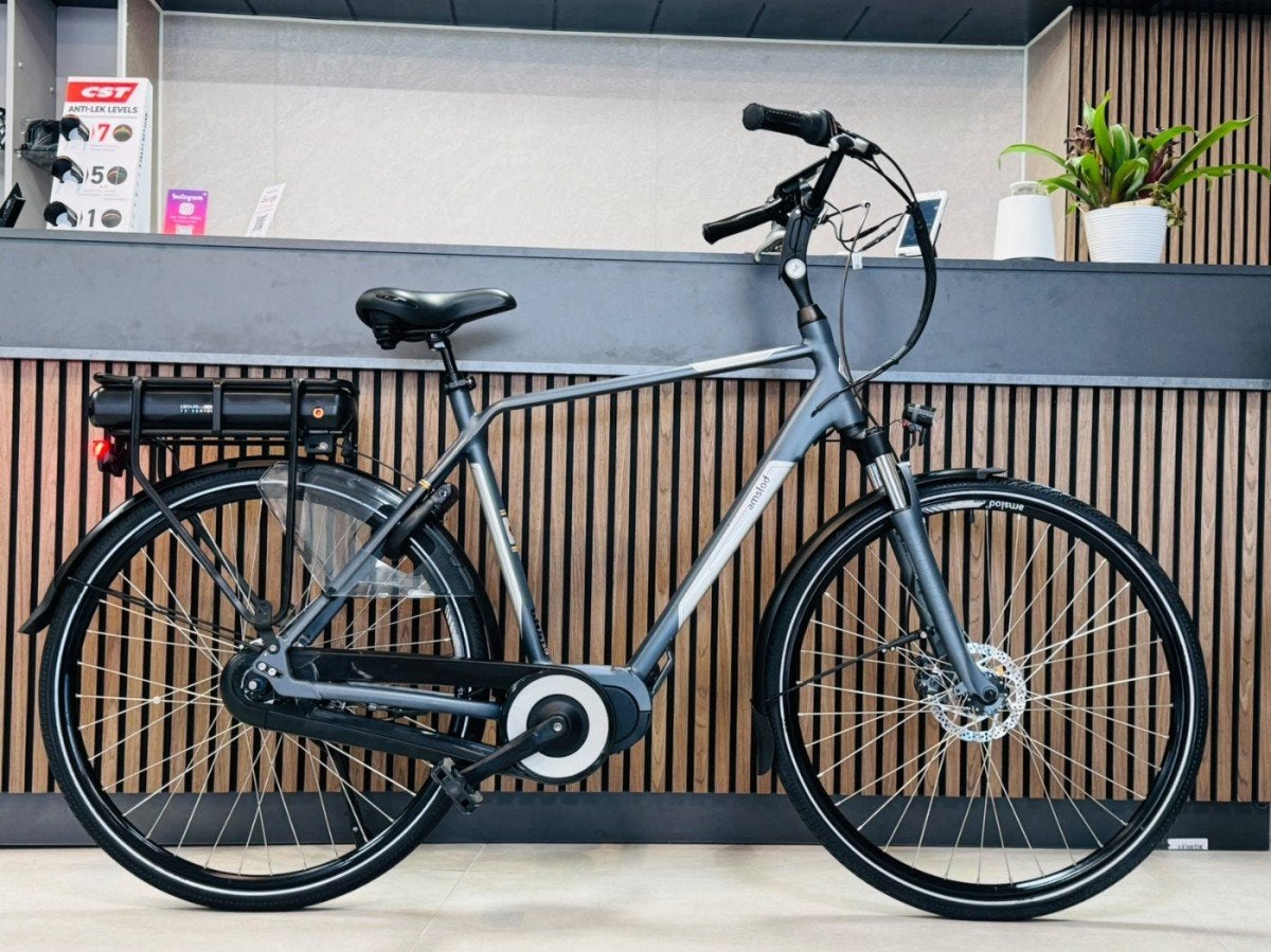 Amslood Hilston LX / Bafang Middenmotor / 900 km Heren Blauw, Gebruikt, -, -, -