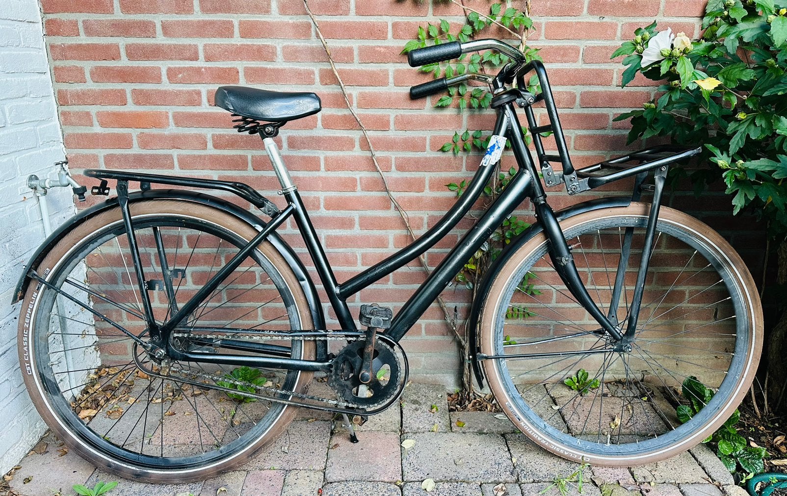 Damesfiets met rekje (zeer goede conditie), Ophalen, Gebruikt