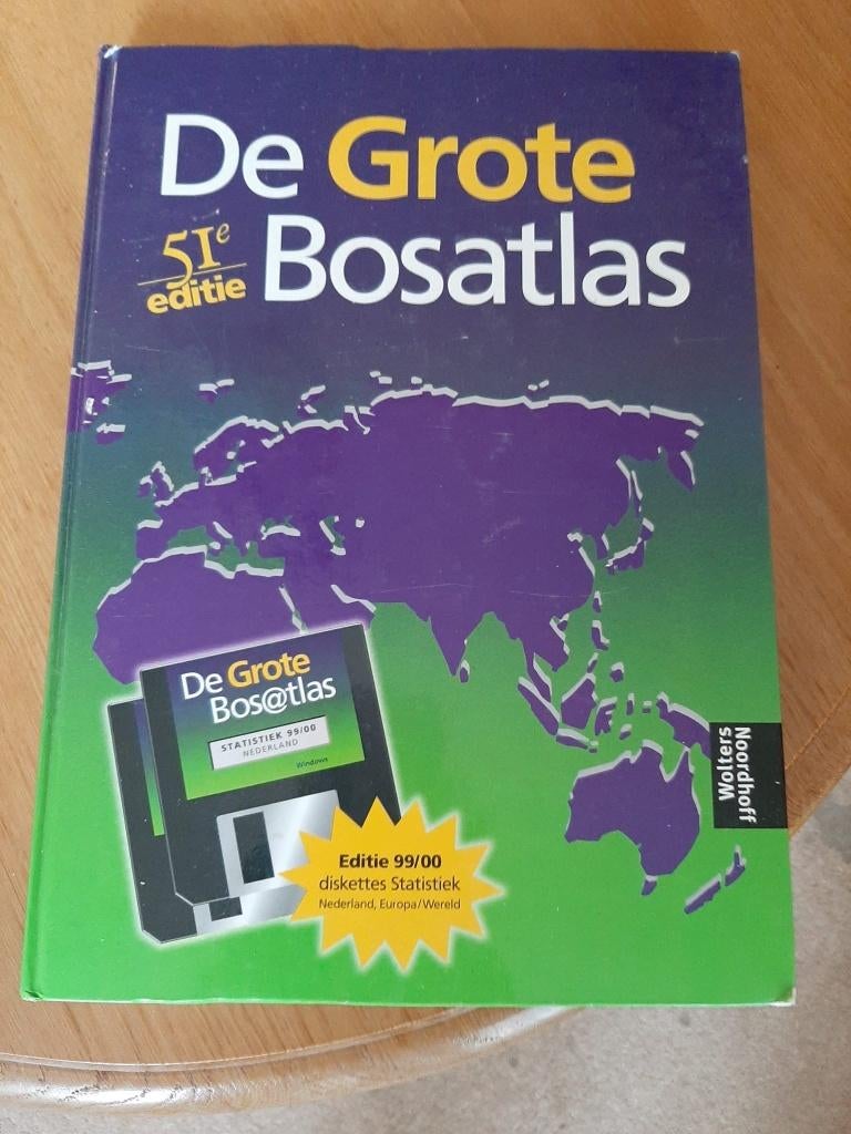 bosatlas 51, Gelezen, Bosatlas, 2000 tot heden, Ophalen of Verzenden