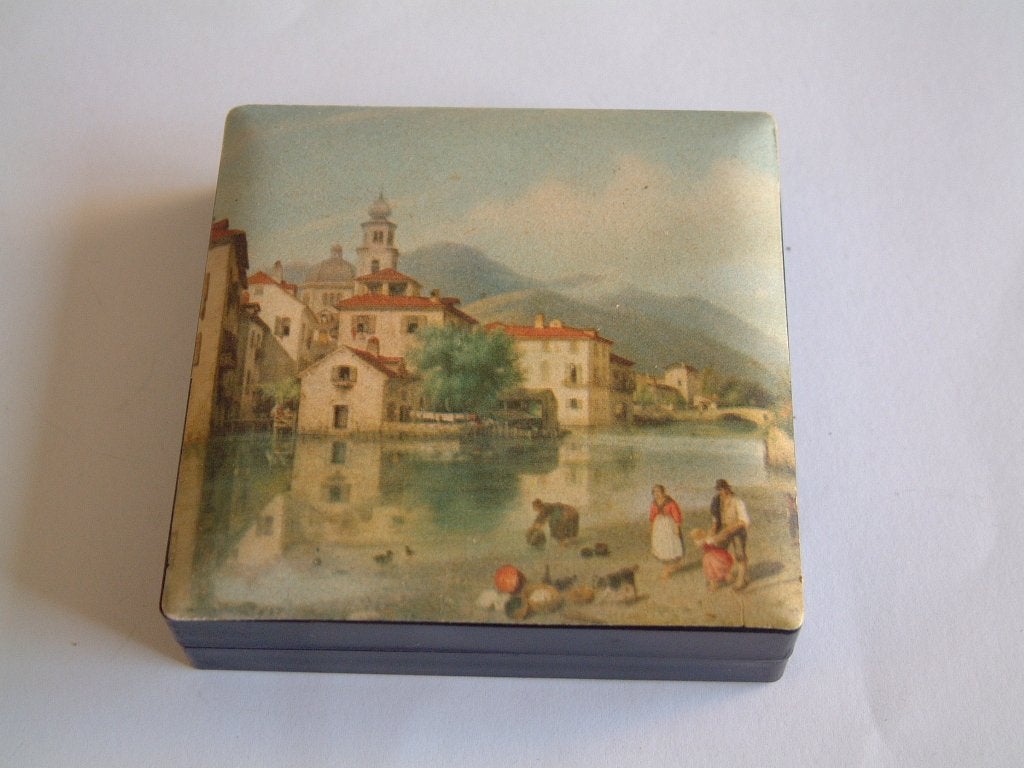 oud sieraden doosje Copini Leeuwarden, Ophalen of Verzenden, Gebruikt