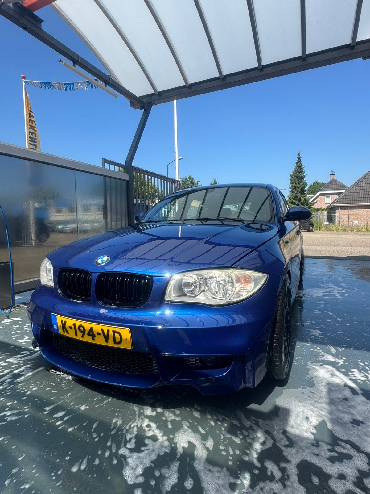 BMW 1-Serie 1.6 116I 2005 Blauw, Auto's, 1596 cc, Achterwielaandrijving, 4 cilinders, 1200 kg