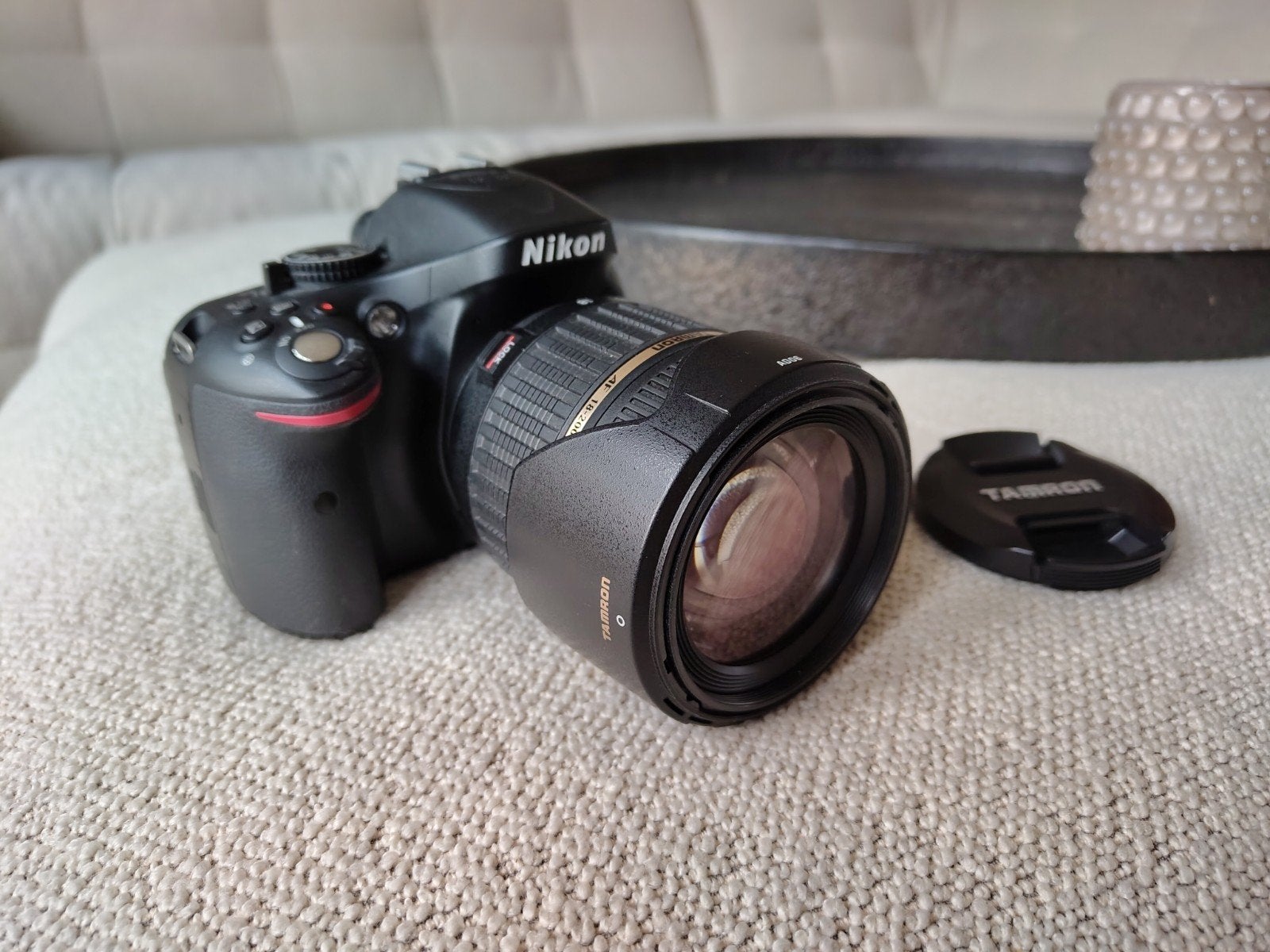 Nikon D5200 ZGAN!, Beschermhoes/tas, Nikon, Zo goed als nieuw, Telelens