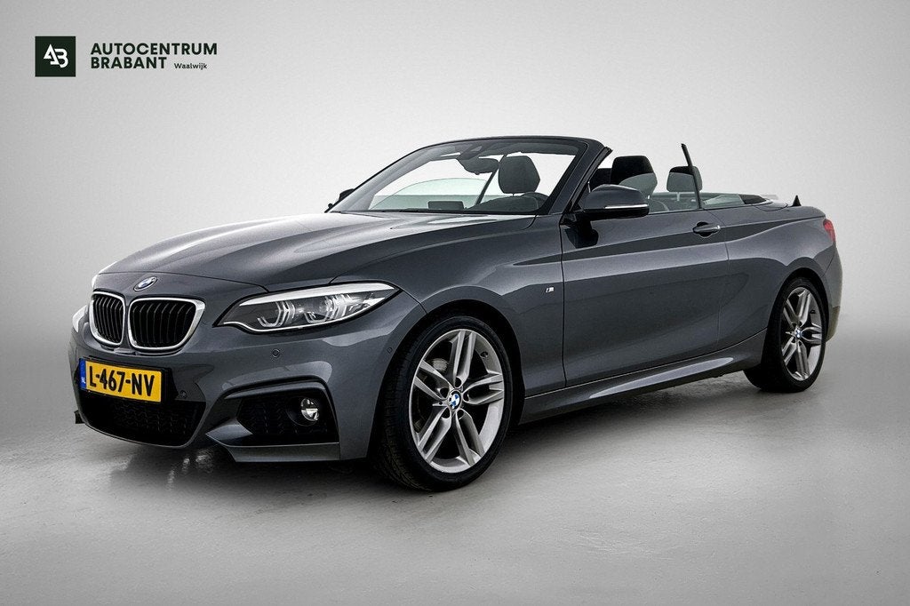 BMW 2-serie Cabrio 218i High Executive M-pakket (Volledig De, Auto's, BMW, Gebruikt, Cabriolet, 4 stoelen, Alcantara