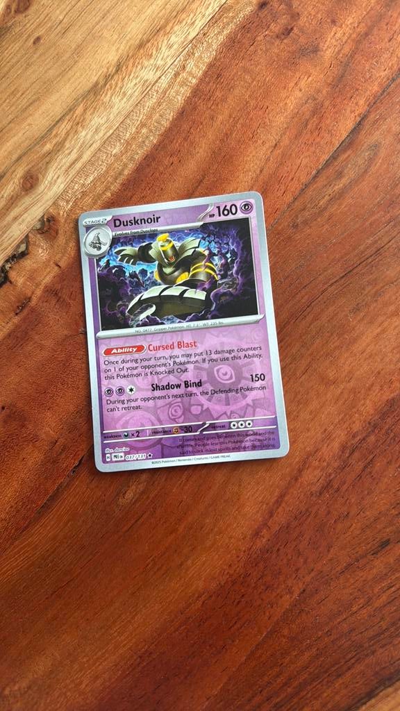 Dusknoir 037/131 Reverse Holo, Verzenden, Zo goed als nieuw, Losse kaart