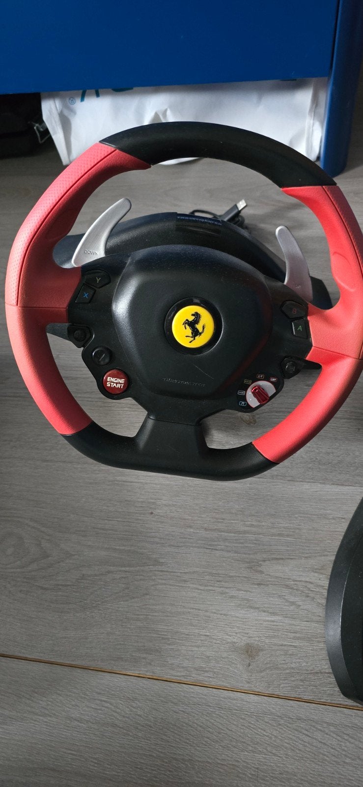 Thrustmaster Ferrari 458 Spider Racing Wheel, Ophalen of Verzenden, Gebruikt