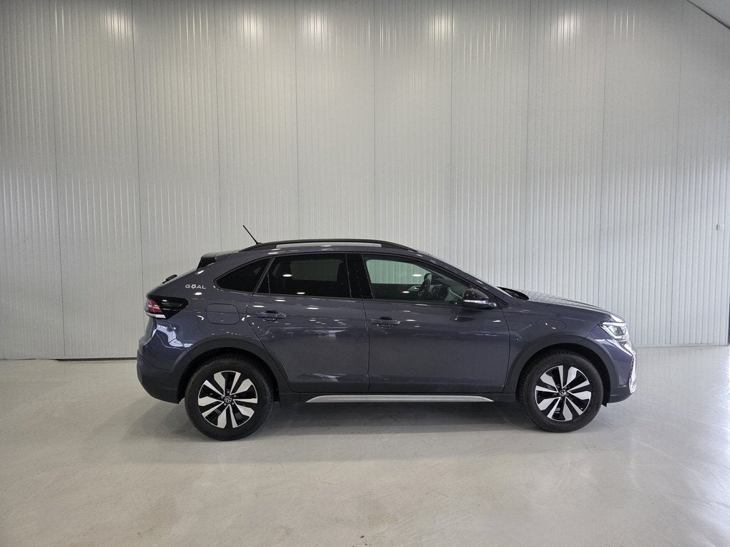 Volkswagen Taigo 1.0 TSI GOAL Edition |Adaptive cruise|, Auto's, Volkswagen, Voorwielaandrijving, Stof, Gebruikt, Zwart