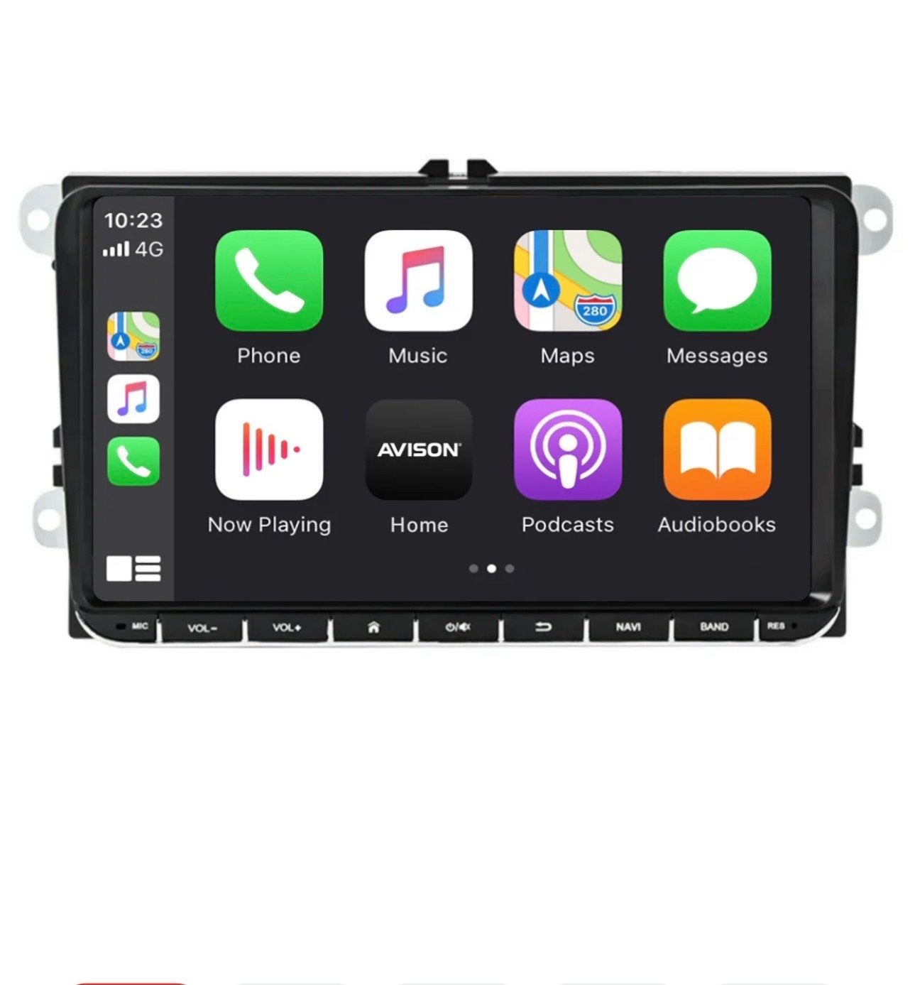 Autoradio avison  met CarPlay & WiFi voor VW, Skoda, Seat, Ophalen of Verzenden, Zo goed als nieuw