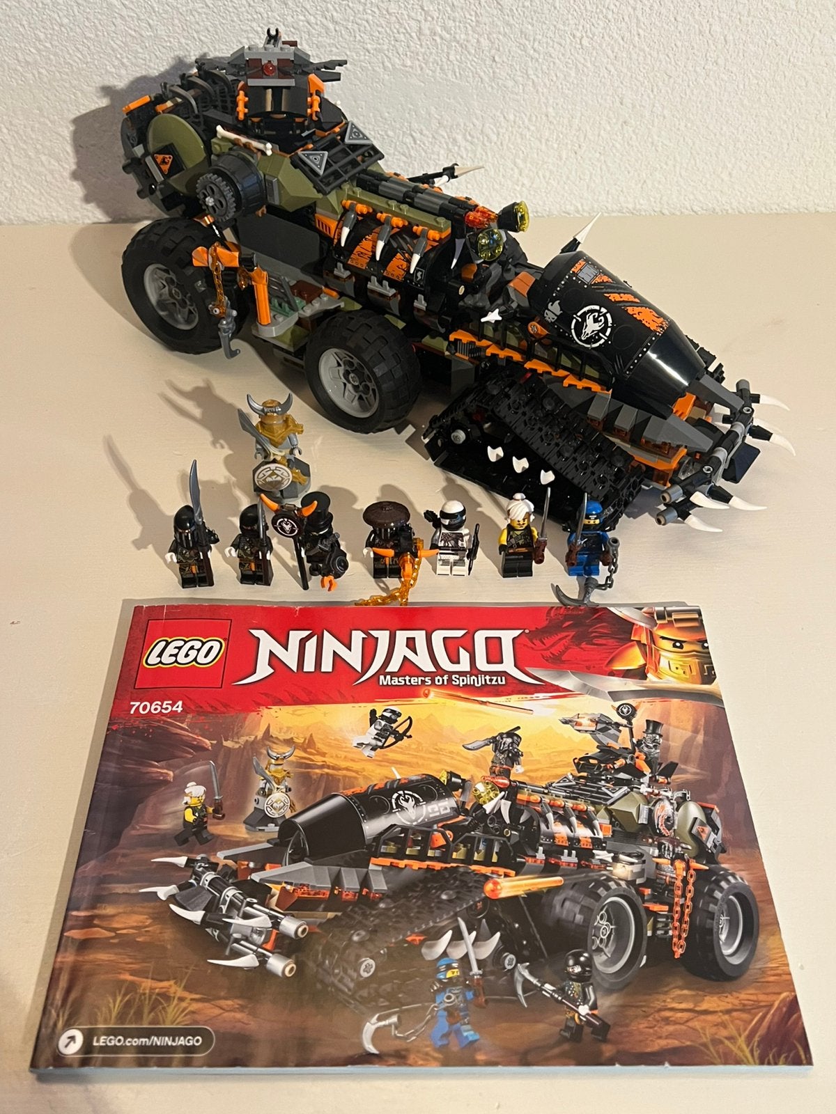 Lego Ninjago 70654 Dieselnaut Compleet!