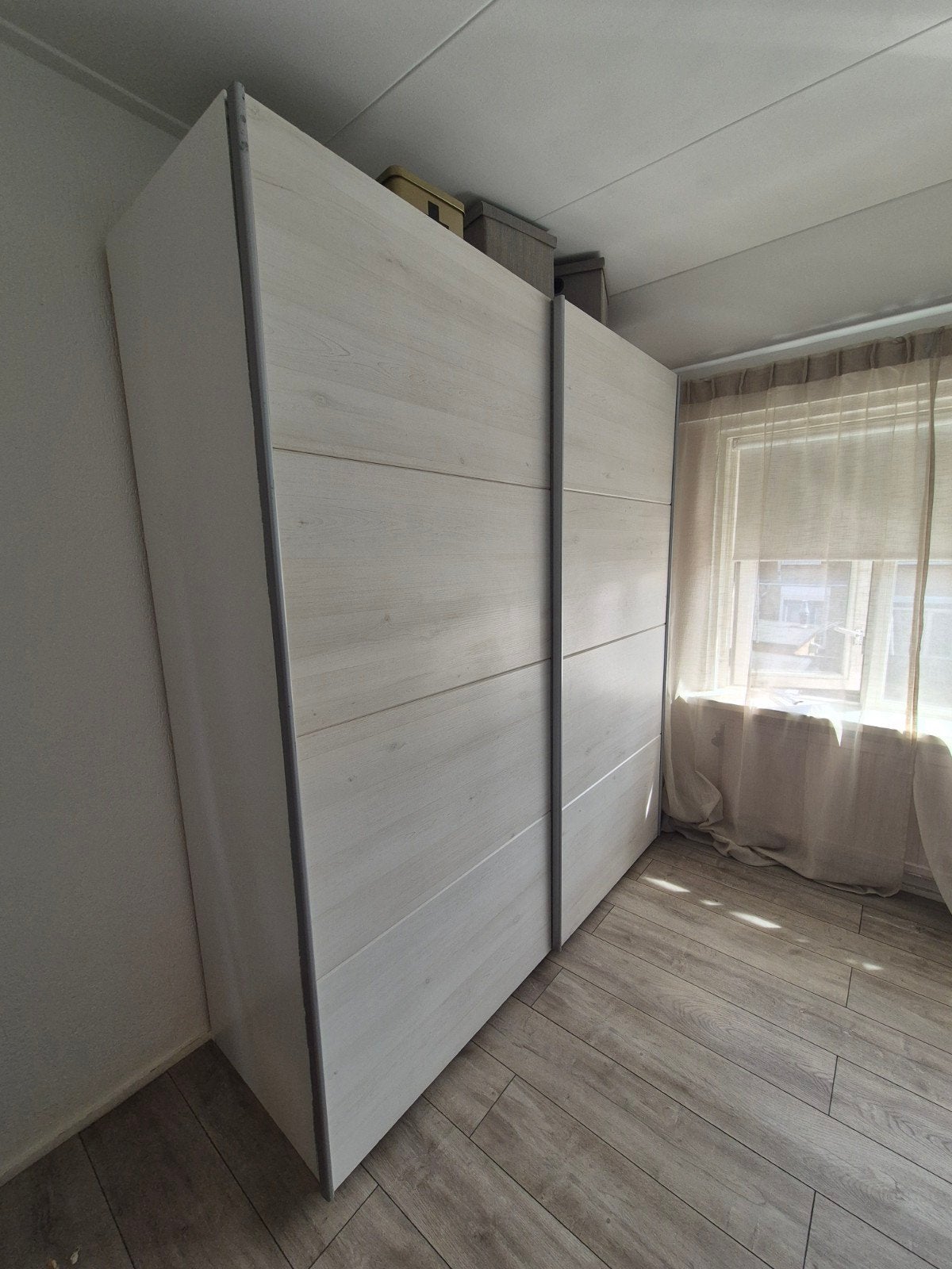 Nette kledingkast 203hx180b, Ophalen, 50 tot 75 cm, 200 cm of meer