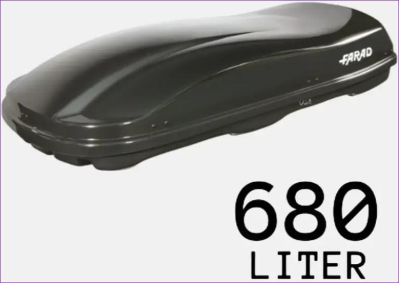 Farad Marlin 680 liter te huur, Auto diversen, Dakkoffers, Ophalen, Gebruikt