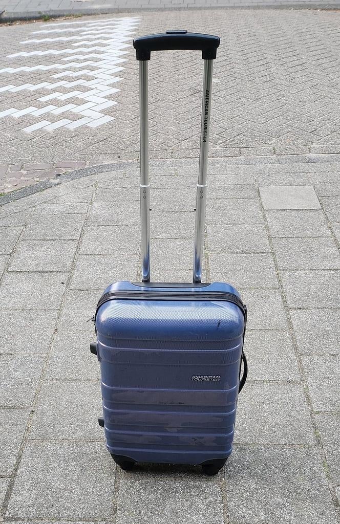 American Tourister Trolley Cabin Luggage Spinner, Sieraden, Tassen en Uiterlijk, Koffers, Ophalen of Verzenden, Gebruikt, Hard kunststof