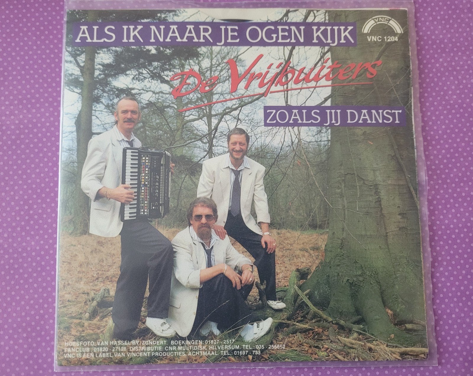 De Vrijbuiters - Als ik naar jou ogen kijk - Zoals jij danst, Cd's en Dvd's, Ophalen, Zo goed als nieuw, Overige formaten, Levenslied of Smartlap