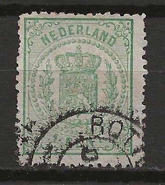 Nederland – Rijkswapen 1 Ct - 1869 – Gebruikt, Verzenden, T/m 1940, Gestempeld