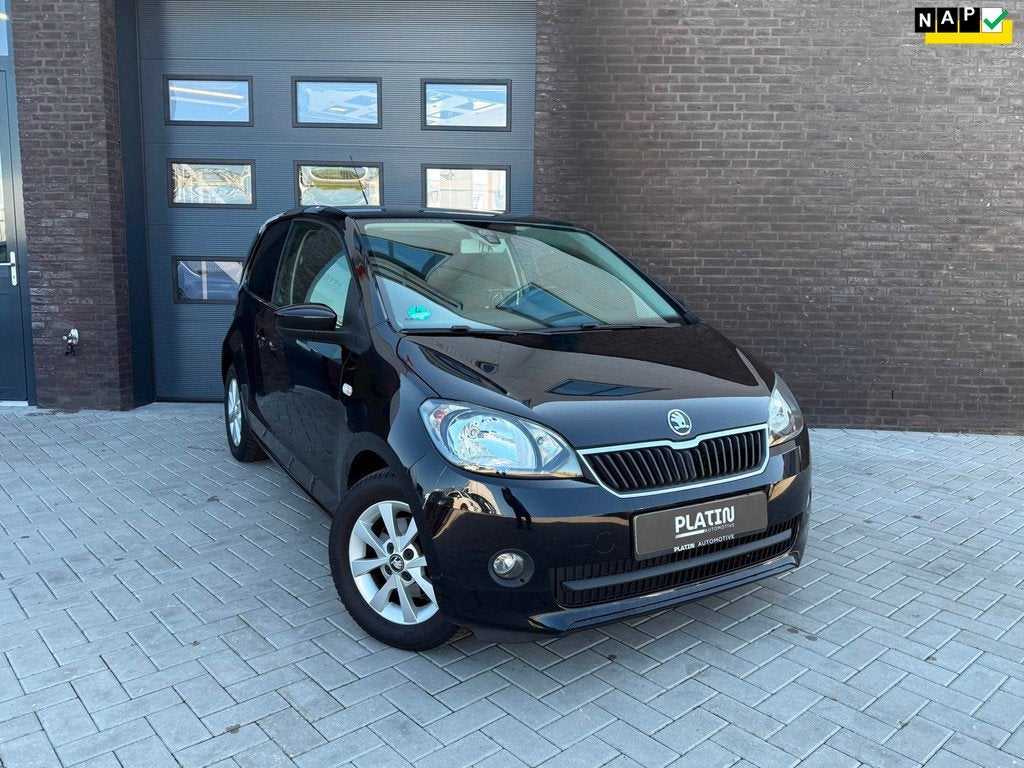 Skoda Citigo 1.0 Greentech| 2012 | Carplay | Cruise | St.ver, Voorwielaandrijving, Euro 5, Stof, Gebruikt