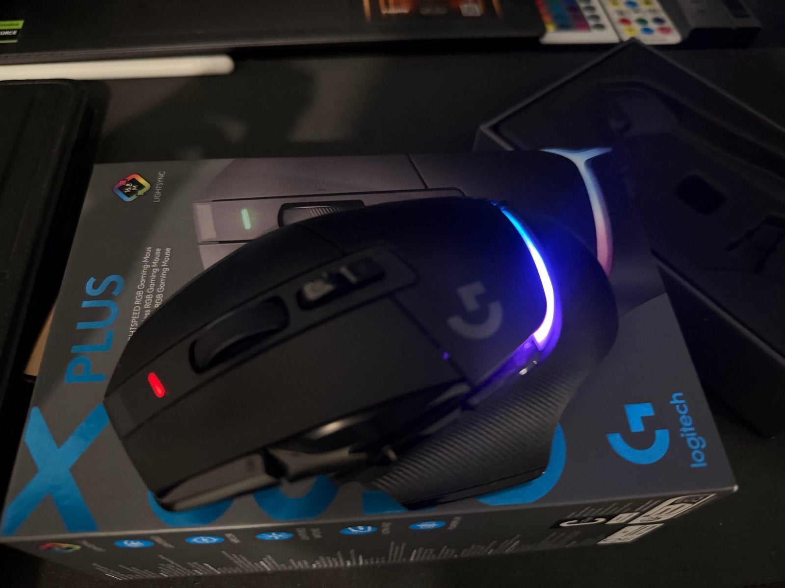 Logitech G502 X Plus Lightspeed Draadloze Gaming Muis, Muis, Gaming muis, Ophalen of Verzenden, Zo goed als nieuw