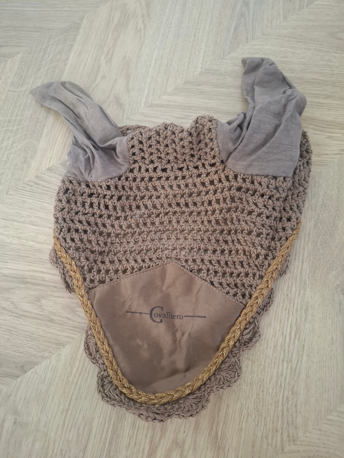 Cavallero oornetje champagne gold maat cob, Ophalen of Verzenden, Zo goed als nieuw