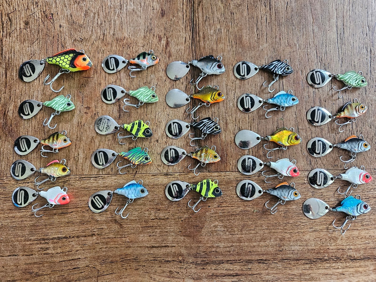 25 x Spro ASP Spinners, Ophalen of Verzenden, Overige typen