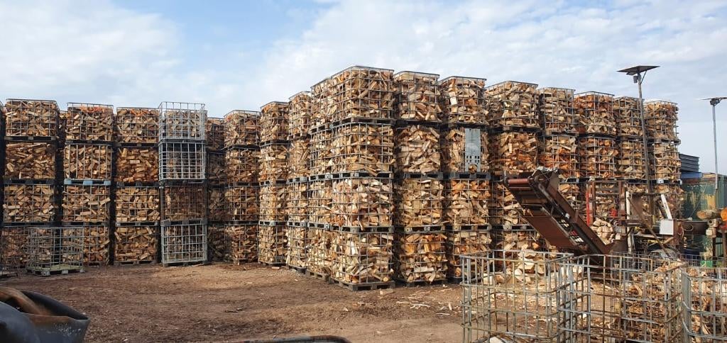 Droog haardhout / brandhout | Mix eiken beuken essen berken, 6 m³ of meer, Ophalen, Overige houtsoorten, Blokken