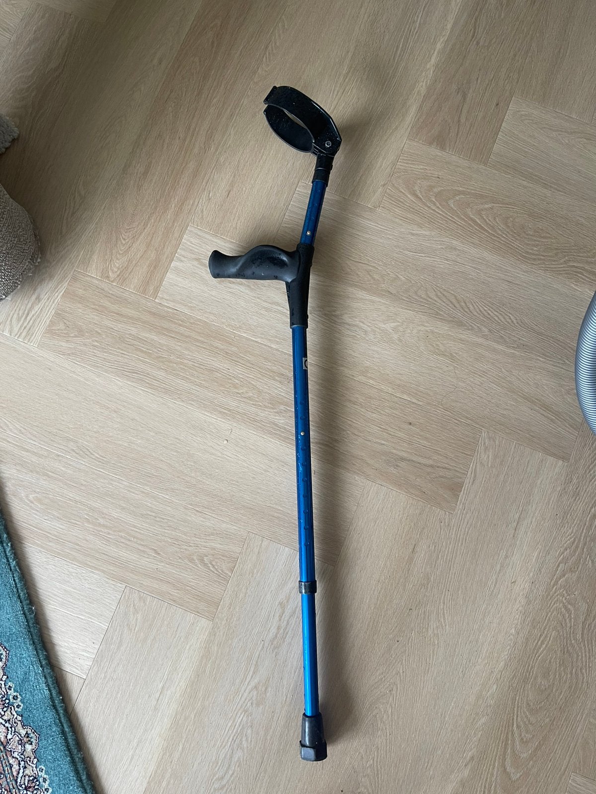 1 losse verstelbare loopkruk, Ophalen of Verzenden, Zo goed als nieuw