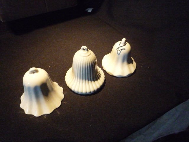 porseleinen antieke roetvangers hangolielamp, Antiek en Kunst, Antiek | Lampen, Ophalen of Verzenden