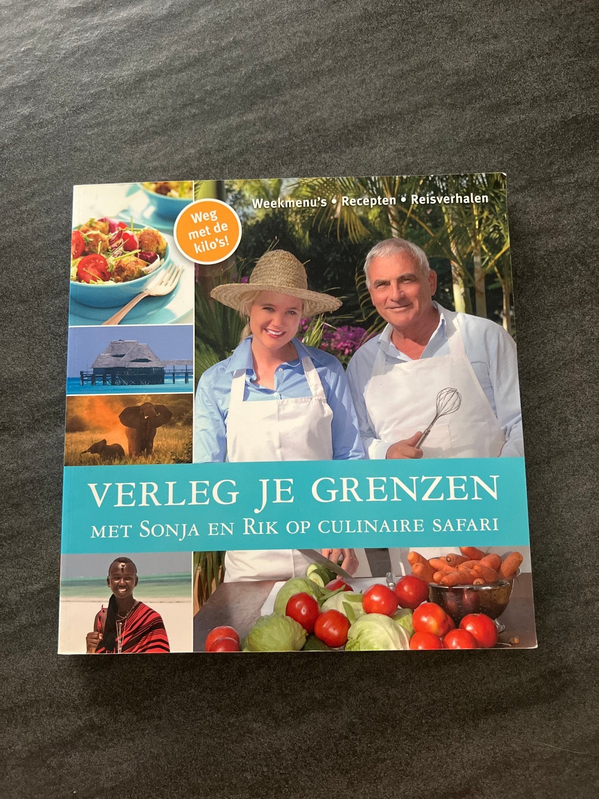 Verleg je Grenzen: Sonja en Rik op Culinaire Safari, Boeken, Hoofdgerechten, Ophalen of Verzenden, Zo goed als nieuw, Afrika