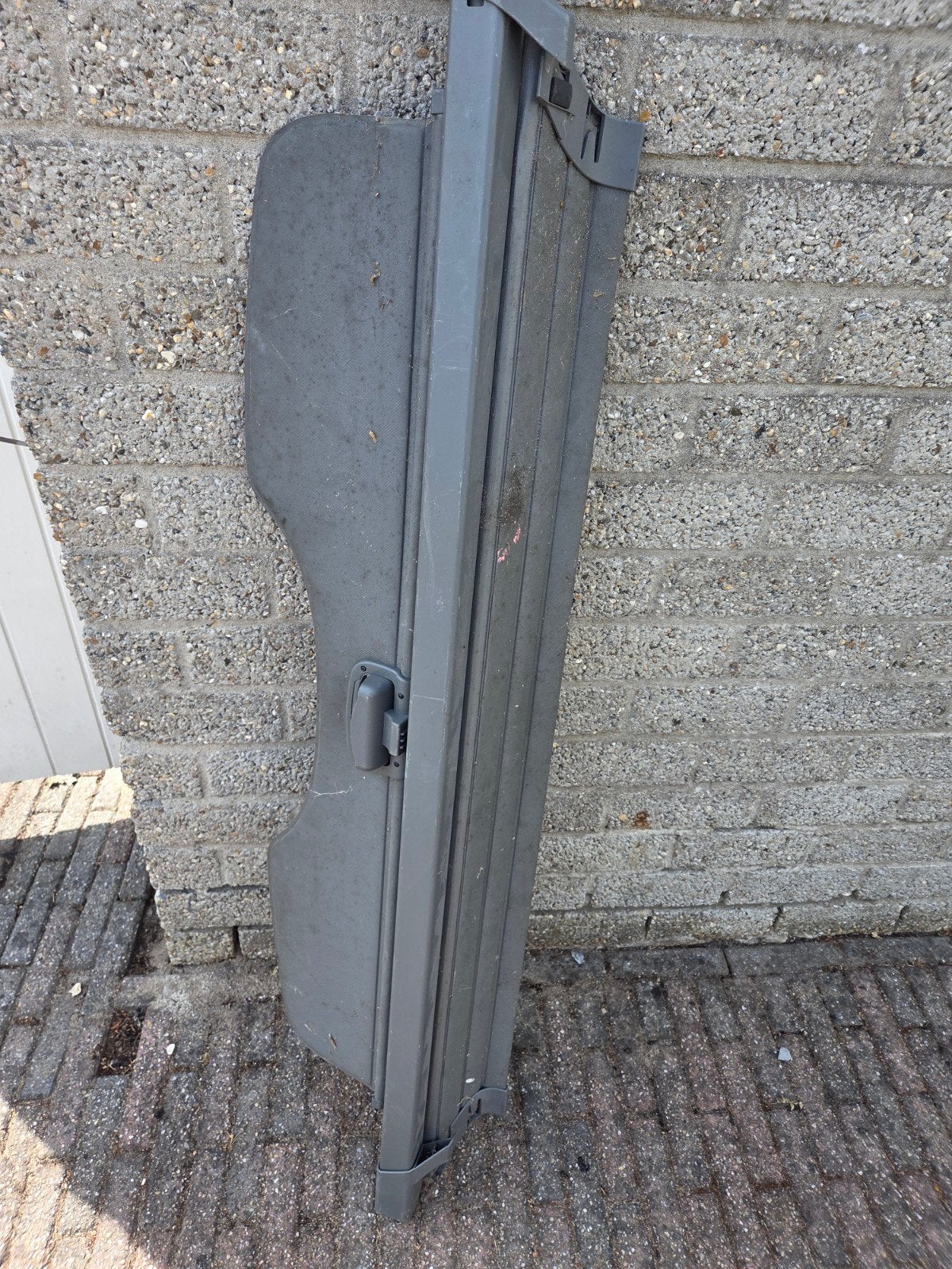 Hoedenplank / Bagageafdekking, Ophalen, Gebruikt