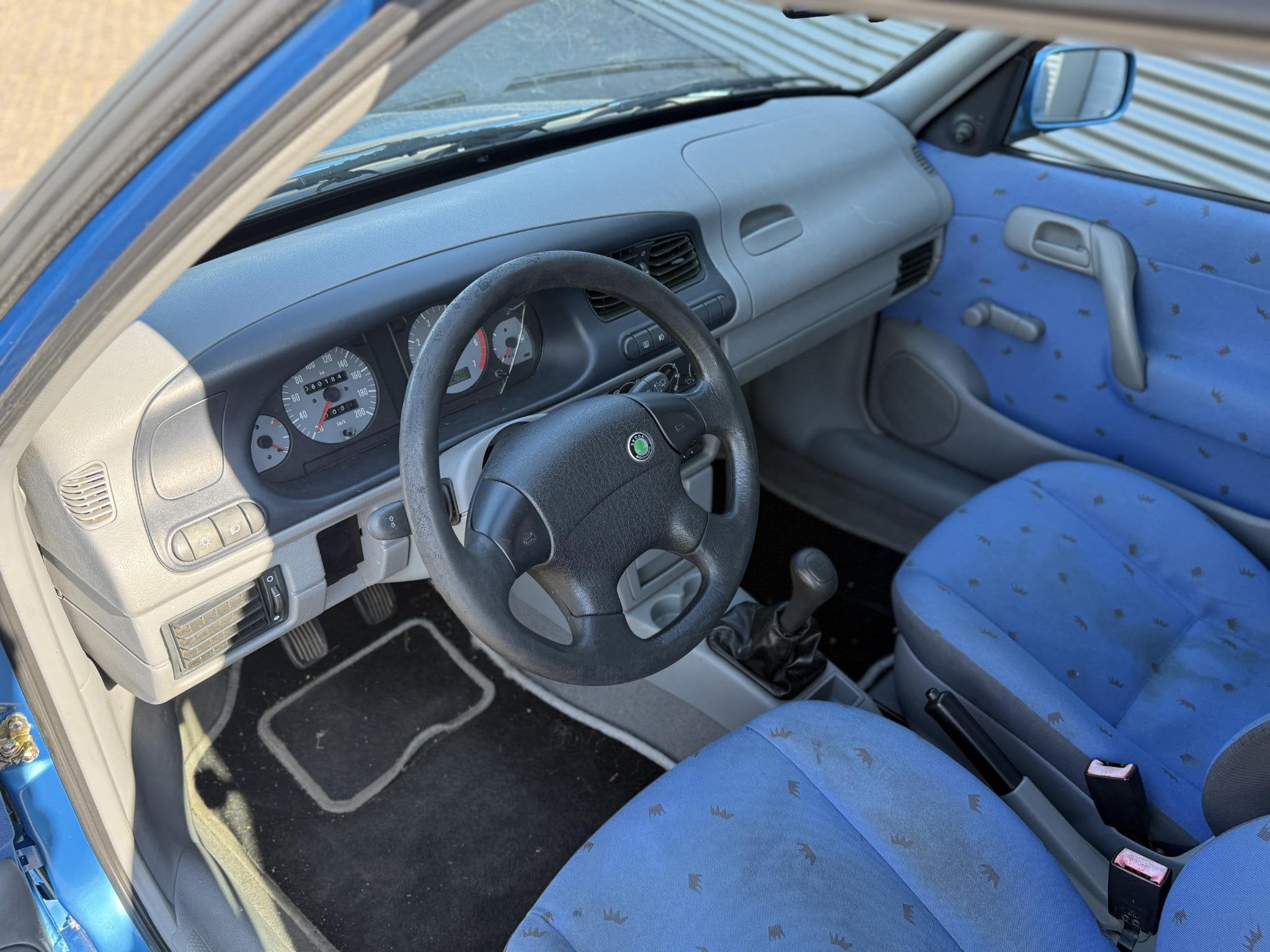 Skoda Felicia 1.6 GLX Airco|NAP|Nieuwe APK|Uniek!, Auto's, Voorwielaandrijving, Stof, Gebruikt, 31 €/maand
