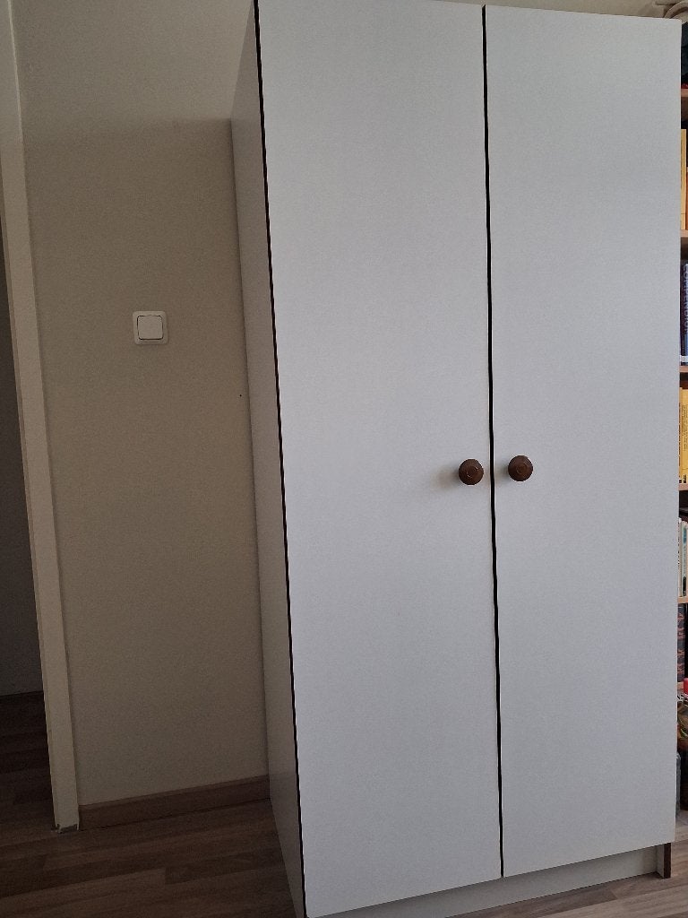 Kledingkast, Huis en Inrichting, Ophalen, Overige materialen, Met deur(en), Gebruikt