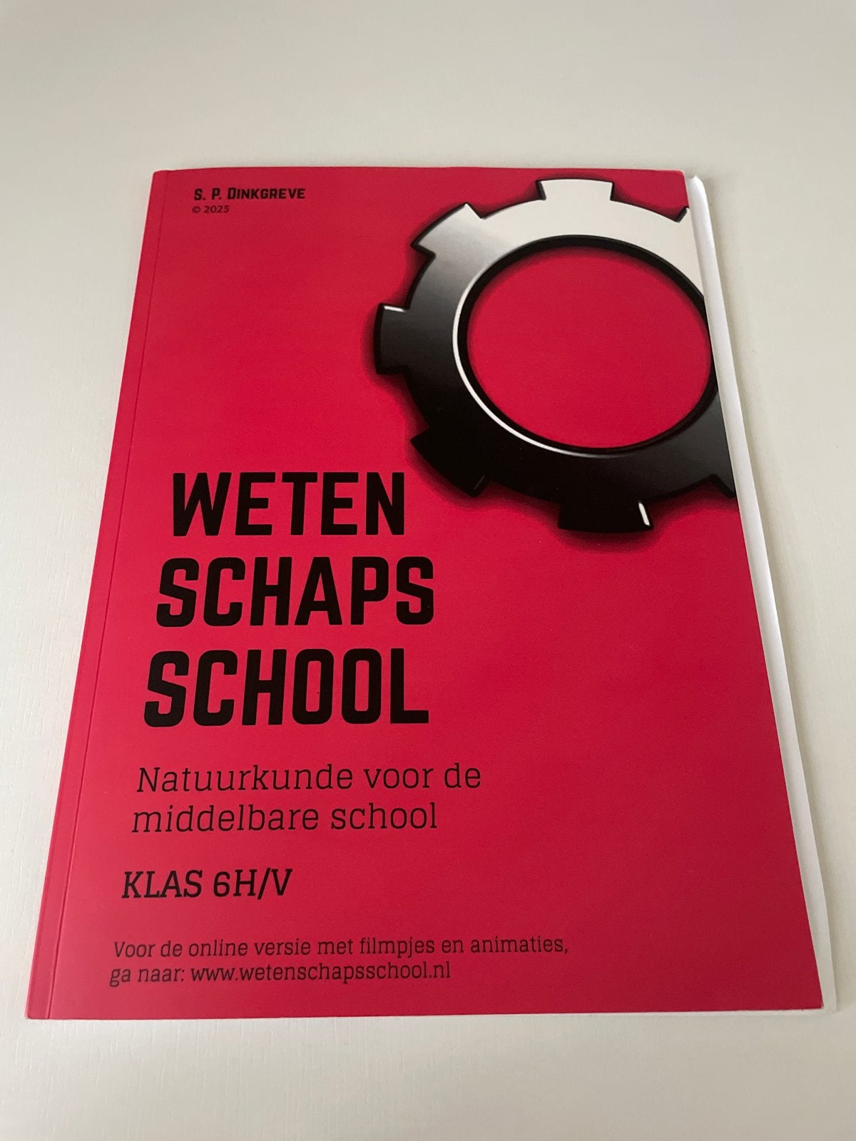 Wetenschaps School Natuurkunde 6H/V - S. P. Dinkgreve, Ophalen of Verzenden, Nieuw, VWO, Natuurkunde