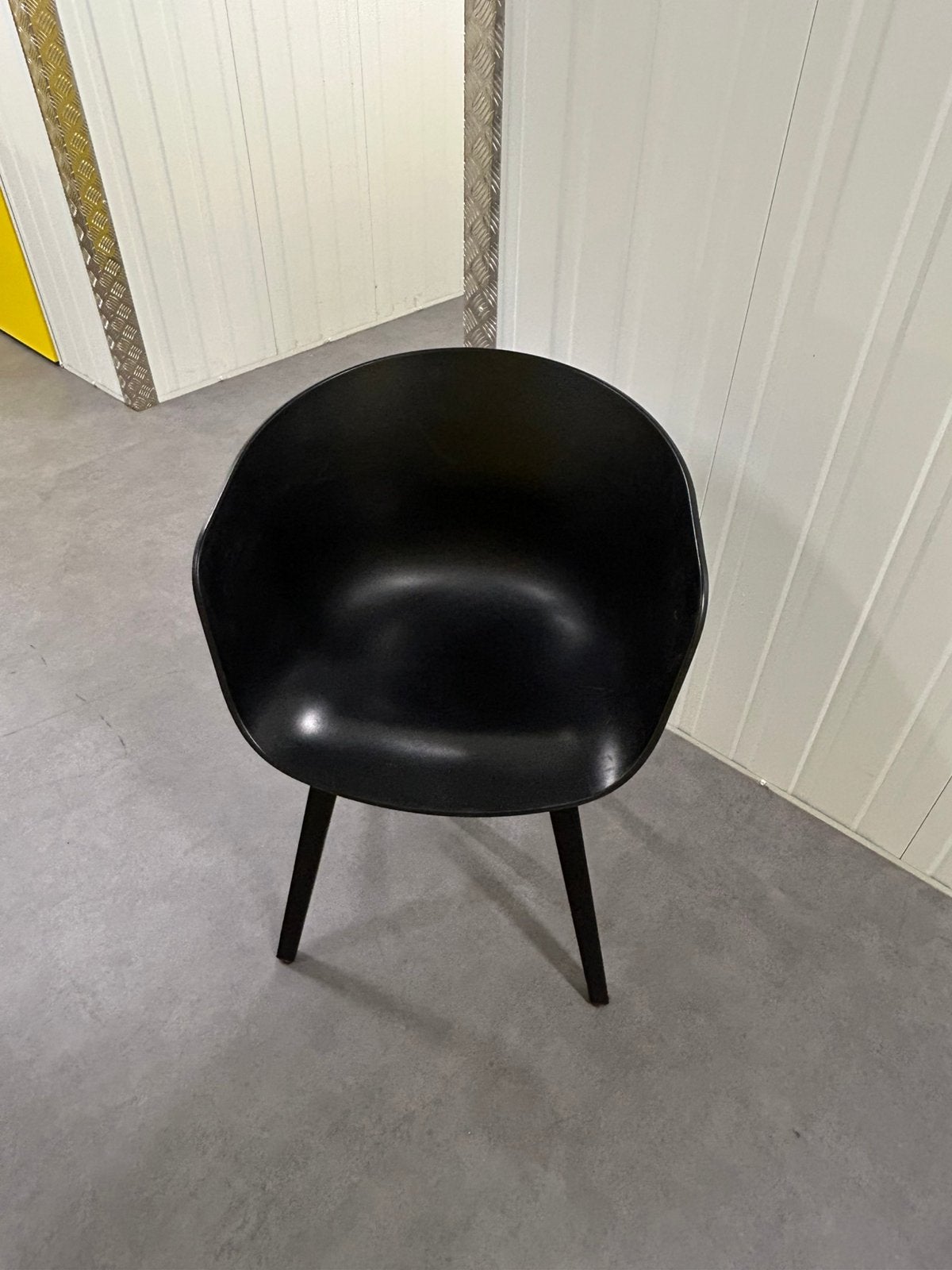 6x (set) HAY About A Chair AAC 22 – zwart –  HAY stoelen, Ophalen, Kunststof, Gebruikt, Zwart