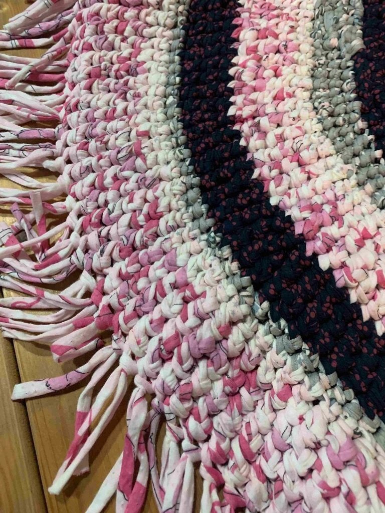 Rond tafelkleedje roze tint Ibiza Boho Bohemian 80 cm, Djt@dejuistetoon.eu, Ophalen of Verzenden, Zo goed als nieuw, Mon Plaisir 19, Etten-Leur, Netherlands