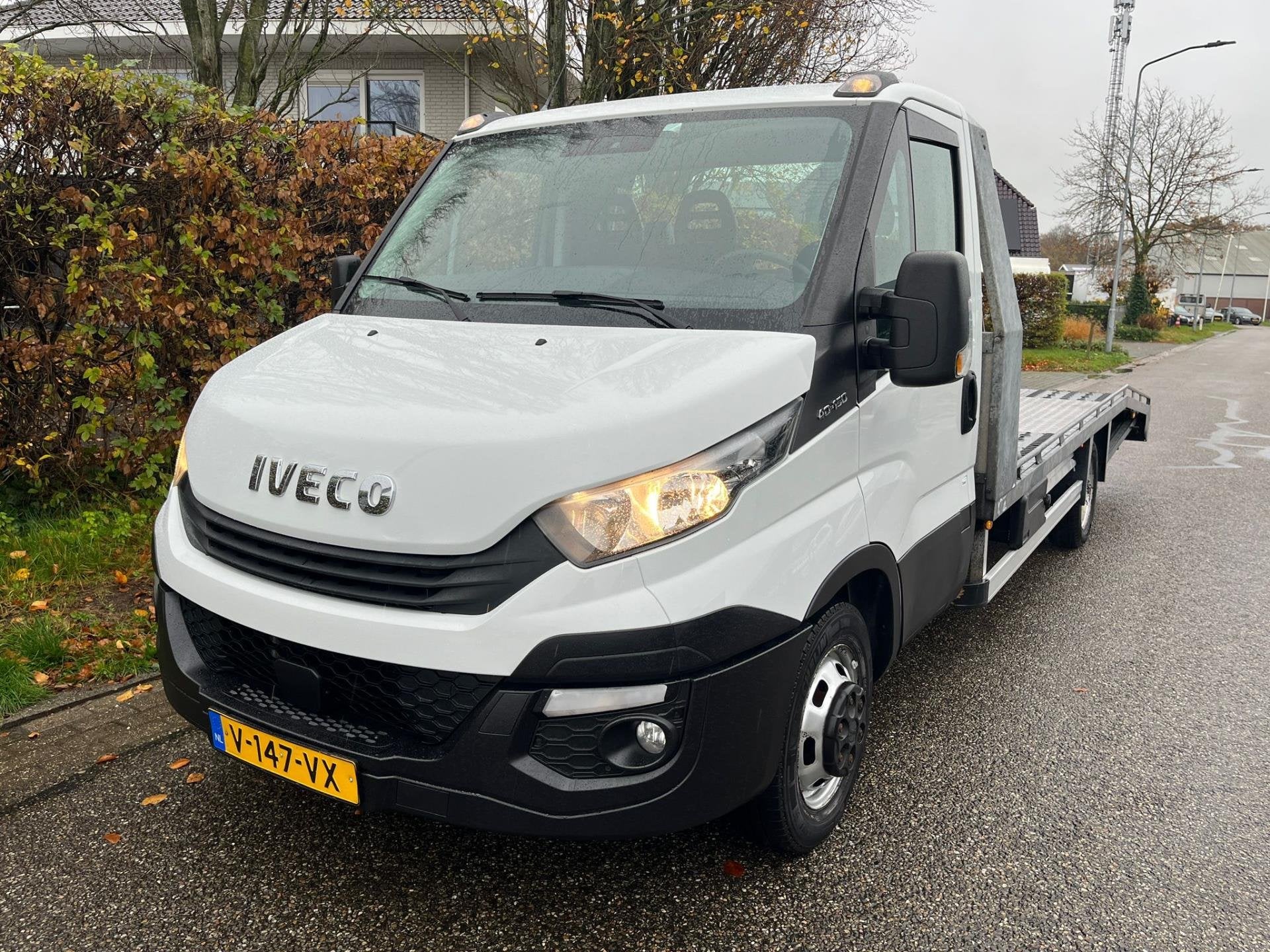 Iveco Daily 40C15 3.0 , Oprijwagen Witteveen , E6 ,, Auto's, Achterwielaandrijving, Gebruikt, Euro 6, 4 cilinders
