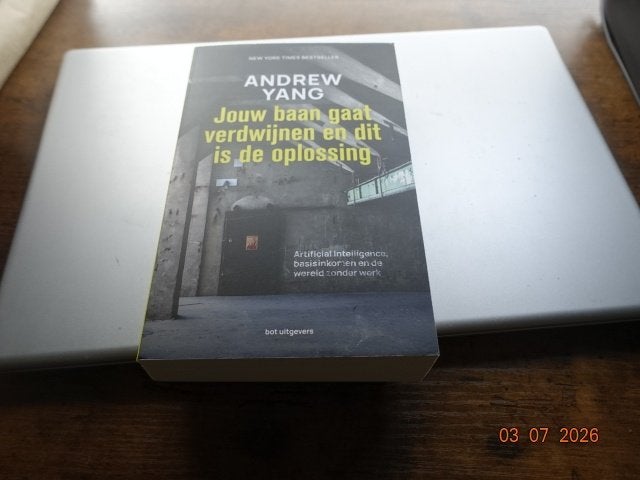 Jouw baan gaat verdwijnen en dit is de oplossing Andrew Yang, Ophalen of Verzenden, Gamma, Zo goed als nieuw, HBO