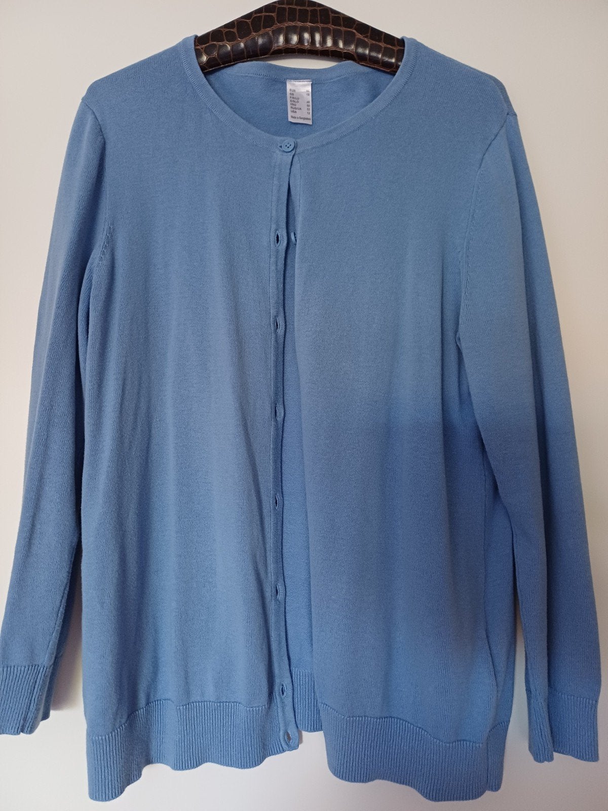 Mooi katoenen vest. mt 44., Blauw, Nieuw, Ophalen of Verzenden, Klingel