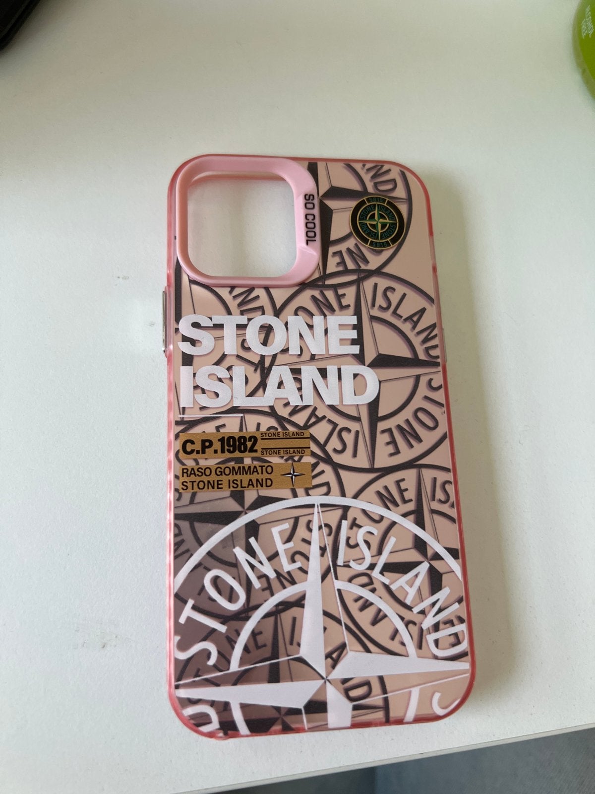 Stone Island telefoonhoesje iphone 12 - Nieuw, Ophalen of Verzenden, Nieuw, Bescherming, Universeel