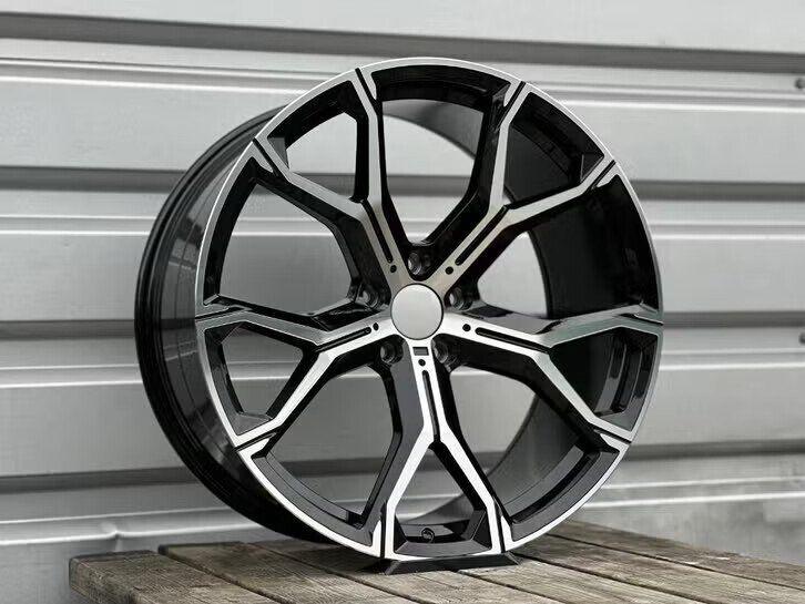 22" BMW STYLE 741M Look Sportvelgen FITS BMW X5, X6, X7, Auto-onderdelen, Banden en Velgen, Gebruikt, Velg(en), -, -