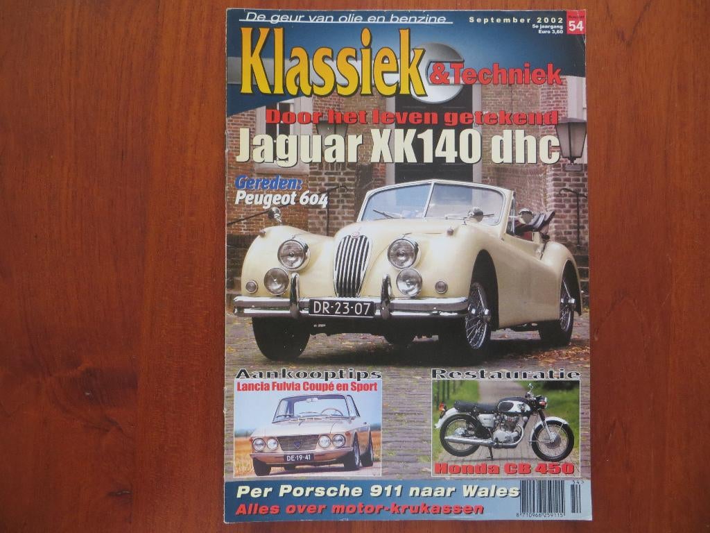 Klassiek & Techniek 54 Jaguar XK140 dhc, Lancia Fulvia Coupé, Ophalen of Verzenden, Nieuw, Overige merken