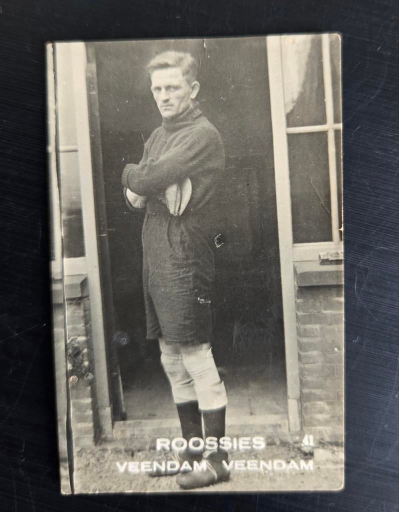 Voetbal reclame verzamel plaatje MILLHOFF ROOSSIES VEENDAM, Ophalen of Verzenden, Poster, Plaatje of Sticker