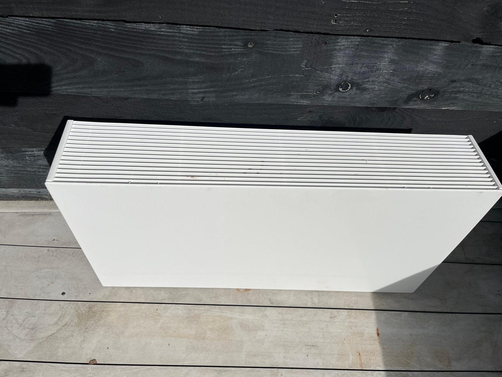 Witte radiator ombouw 45x85 cm, Ophalen, 30 tot 80 cm, Radiator, Zo goed als nieuw