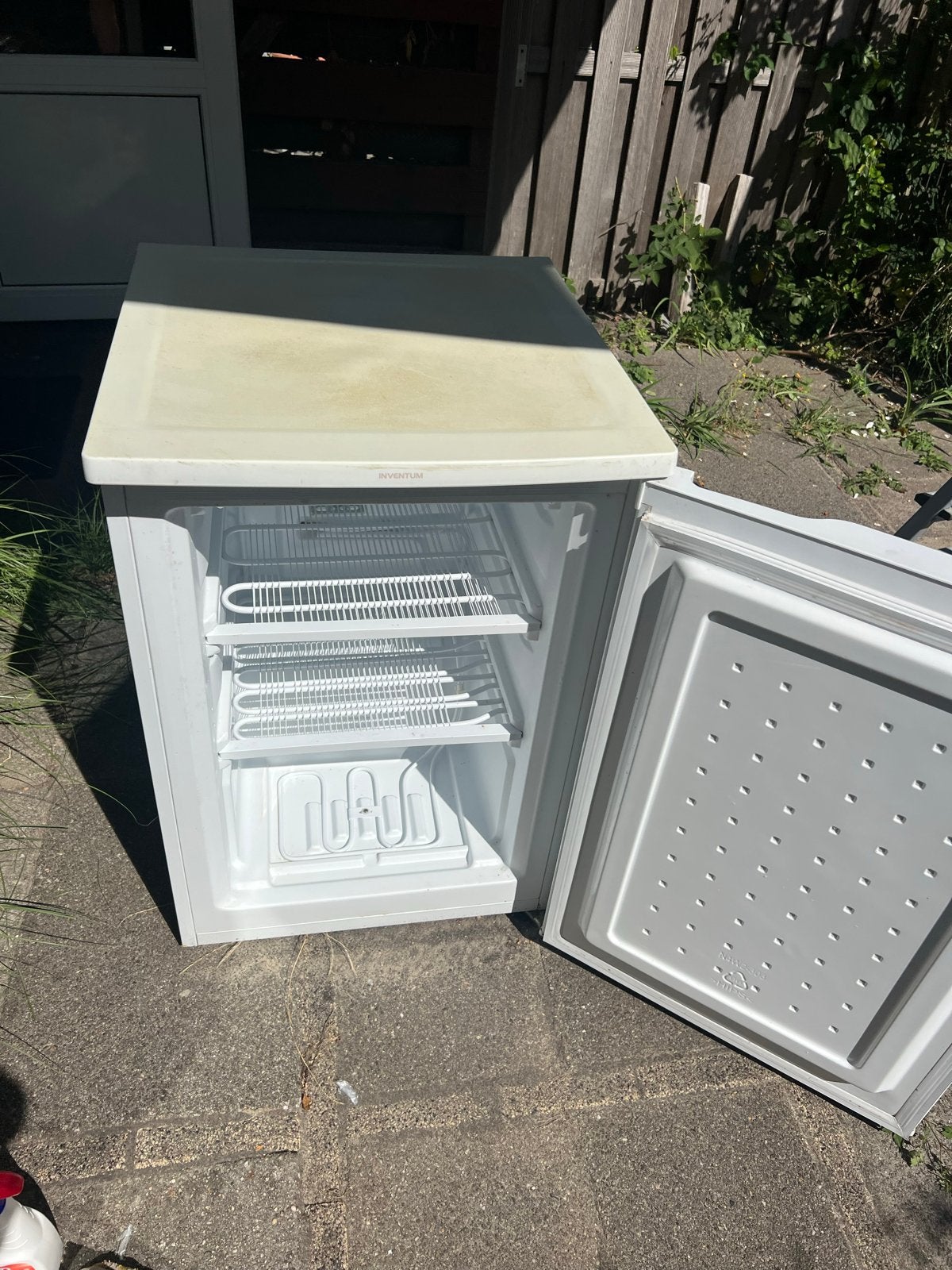 Inventum VR550 Vriezer - Gratis Afhalen in Zaandam, Gebruikt, 75 tot 100 liter, 45 tot 60 cm, Met vriesvak