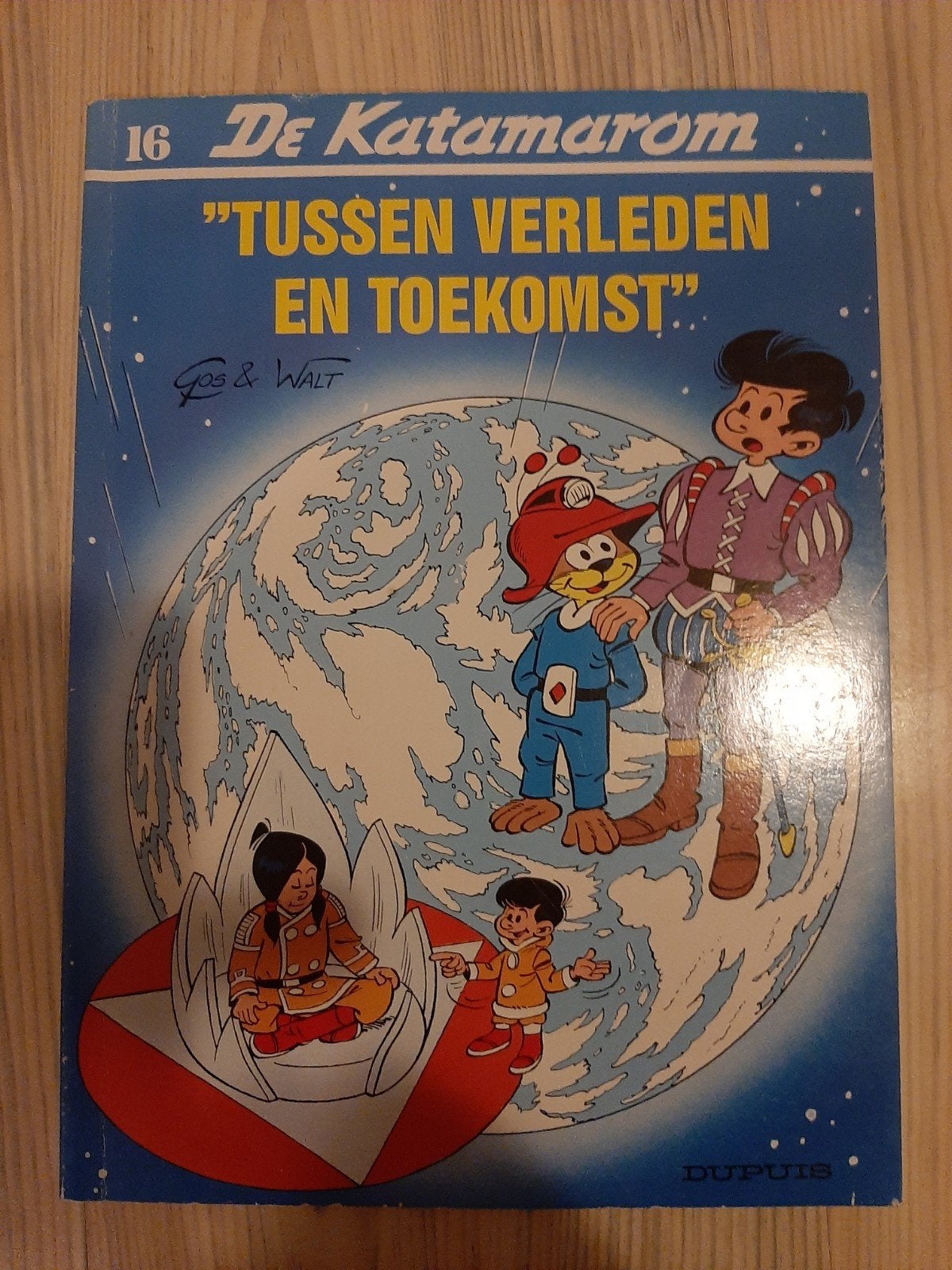 De Katamarom 16: Tussen Verleden en Toekomst - Stripboek, Ophalen of Verzenden