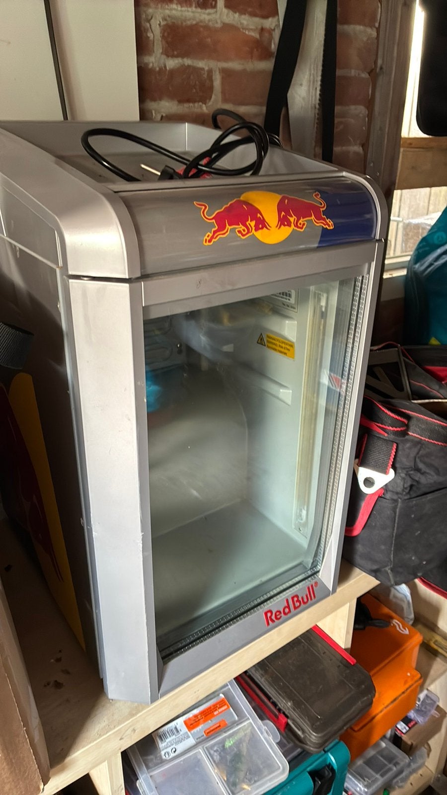 Redbull mini koelkast, Ophalen, Zo goed als nieuw