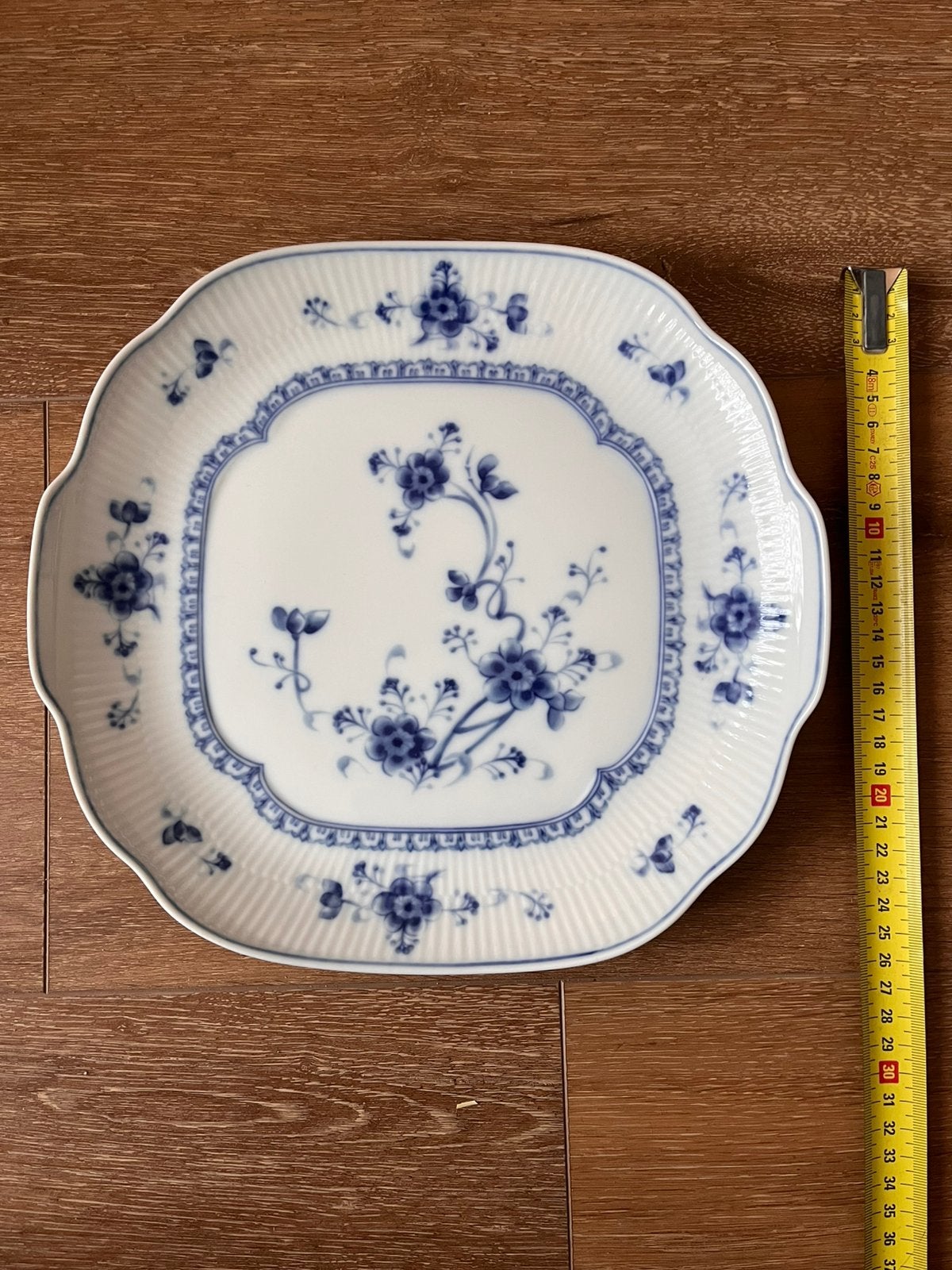 TAARTBORD VICTORIA BLUE, Antiek en Kunst, Antiek | Porselein, Ophalen