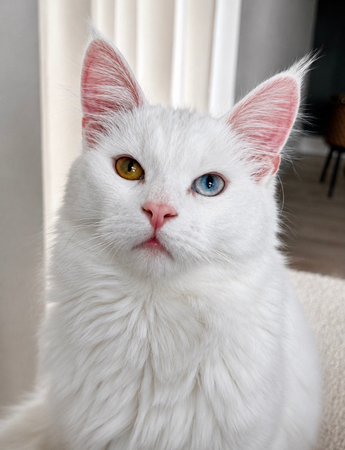 Maincoon odd eye, Kater
