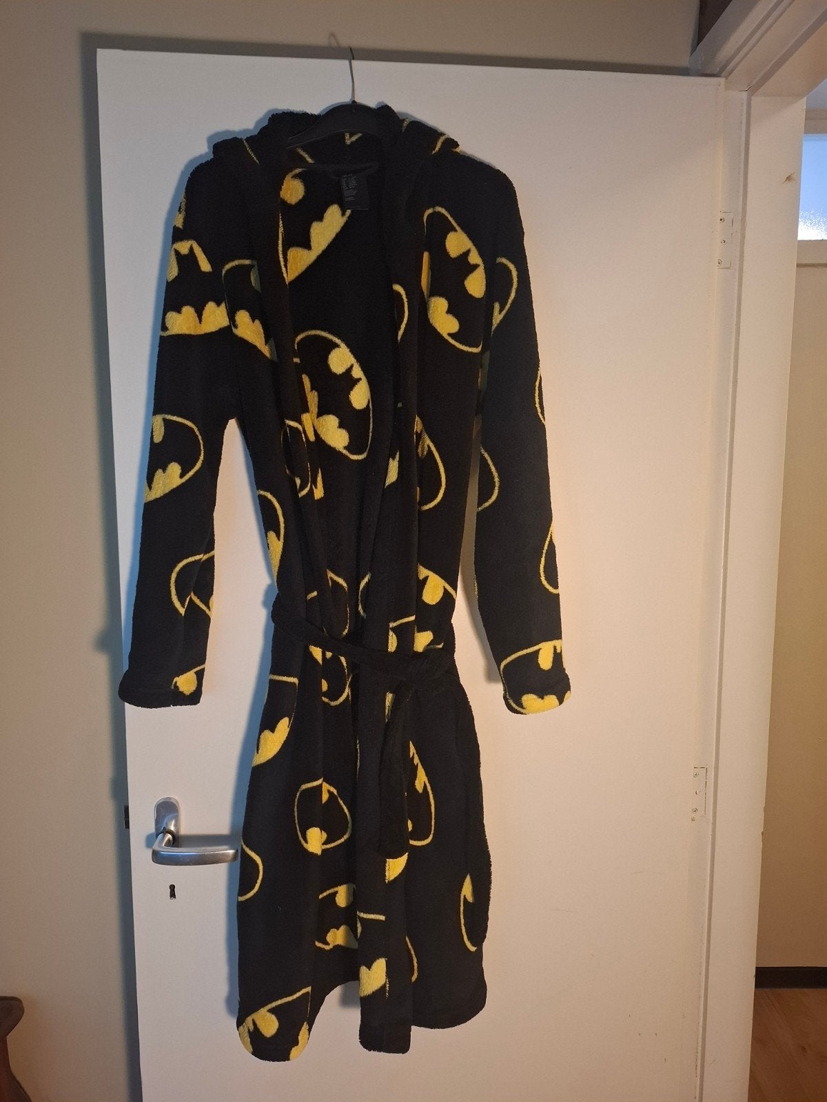 Badjas Batman maat 158 - 164, Ophalen of Verzenden, Gebruikt, Jongen of Meisje, Nacht- of Onderkleding